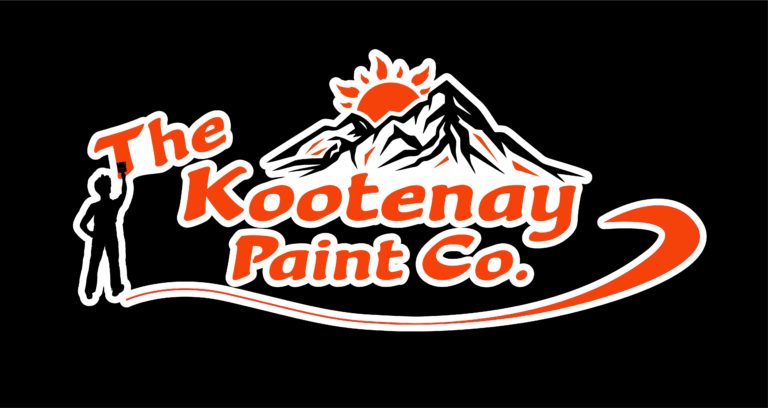 Kootenay Paint Co - Black Background Logo